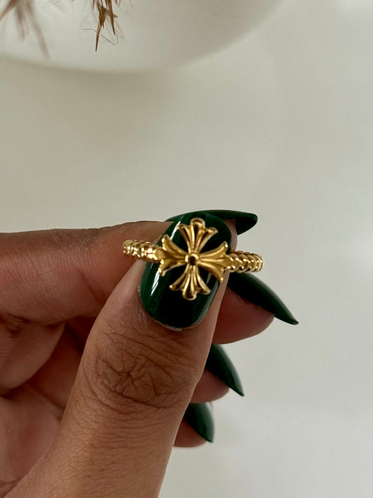 Flower Adjustable Ring