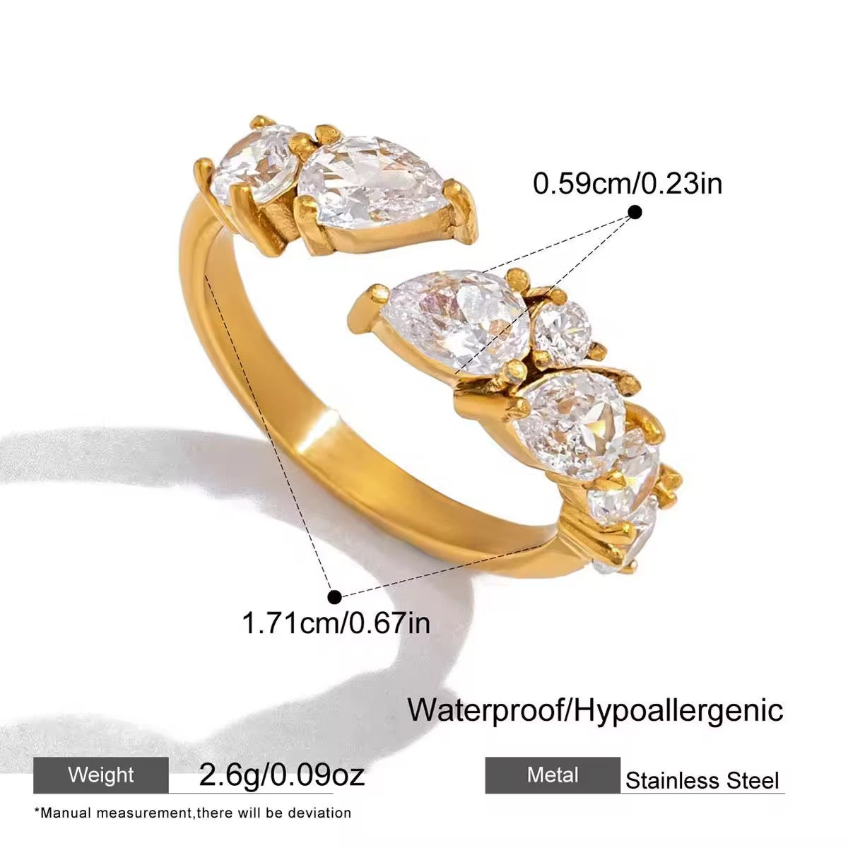 Lois Adjustable Ring
