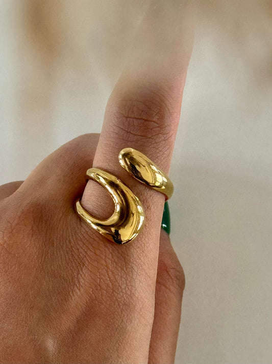 EdgeGlow Adjustable Ring