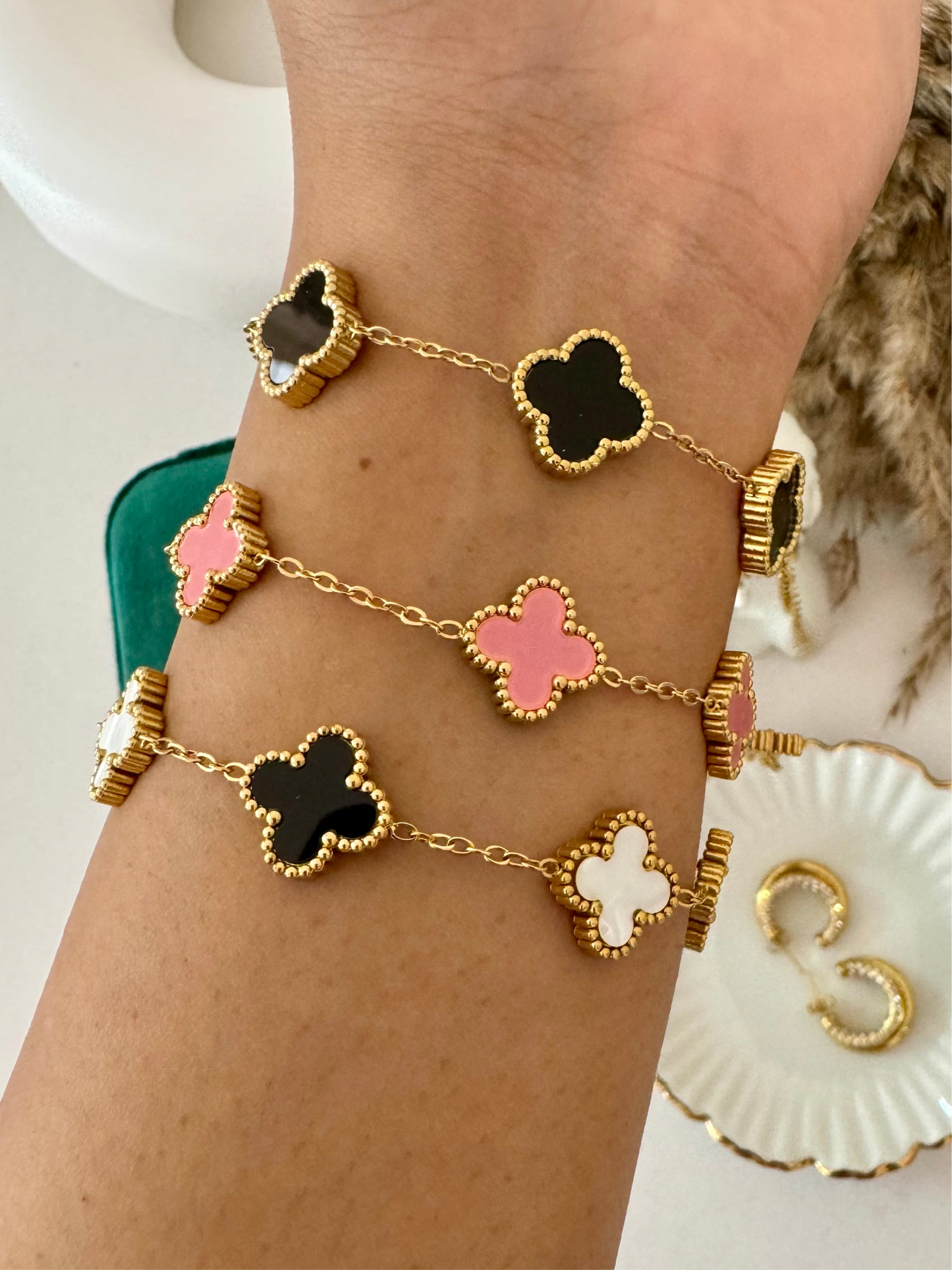 Reversible Clover Bracelet(Small)