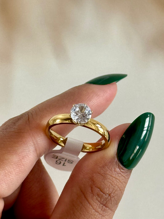 Serein Solitaire Ring