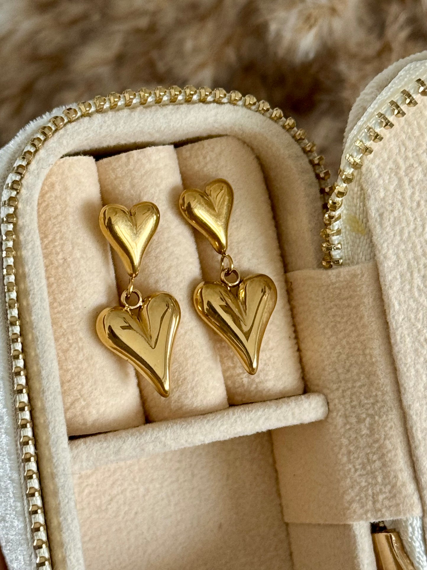 Alina Heart Earrings