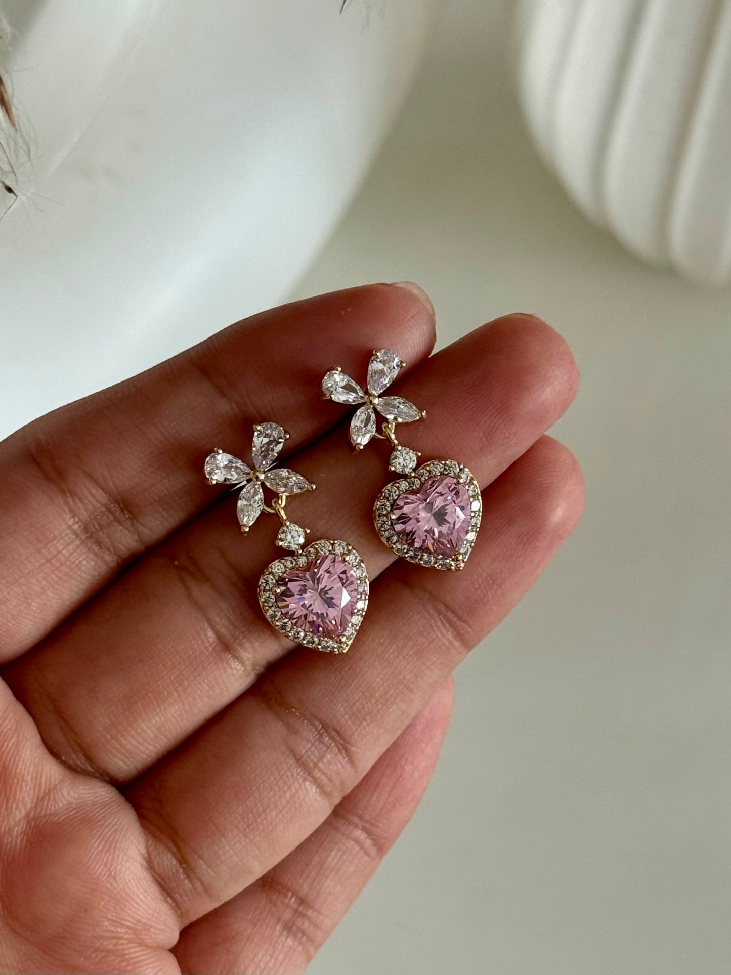 Kristal Studded Earrings