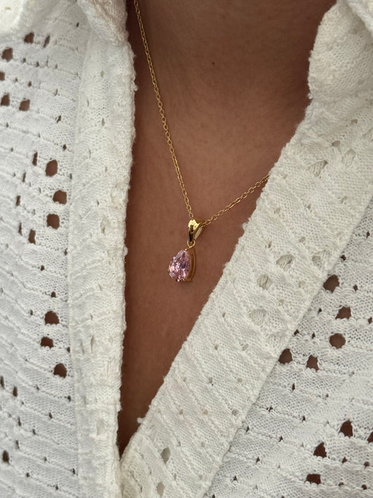 Rosé Drop Neckpiece