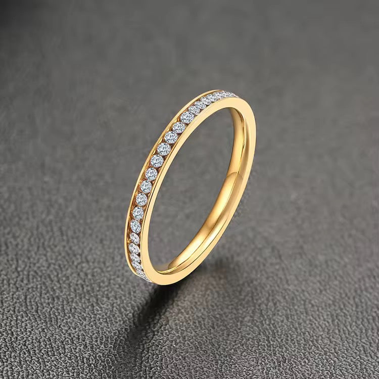 Stone Band Ring