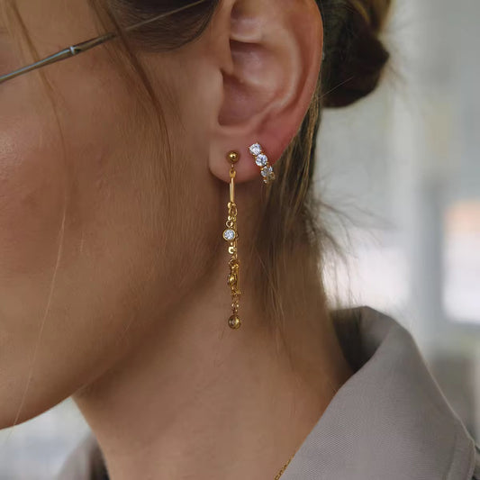 Starlit Arc Earrings