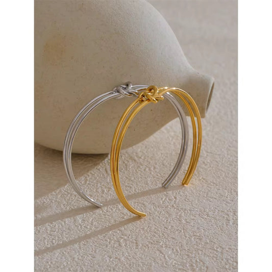 Knot Statement Adjustable Cuff