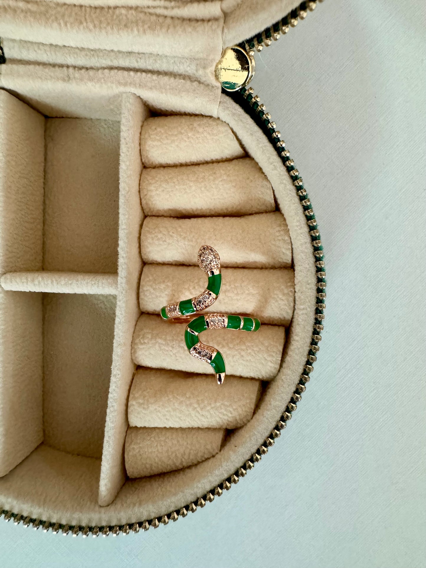 Emma Snake Adjustable Ring