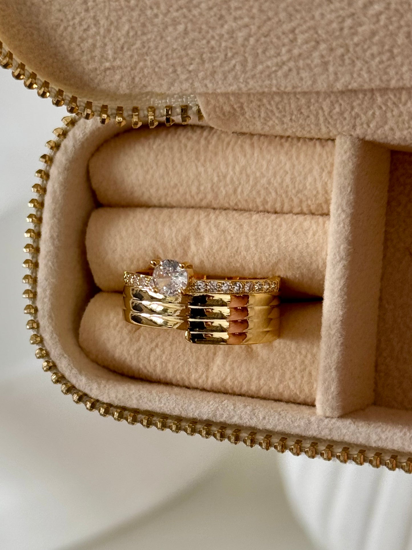 Emma Adjustable Solitaire Ring