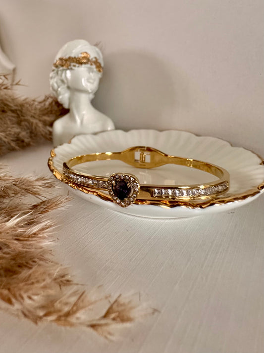 Purple Heart Standard Size Kada