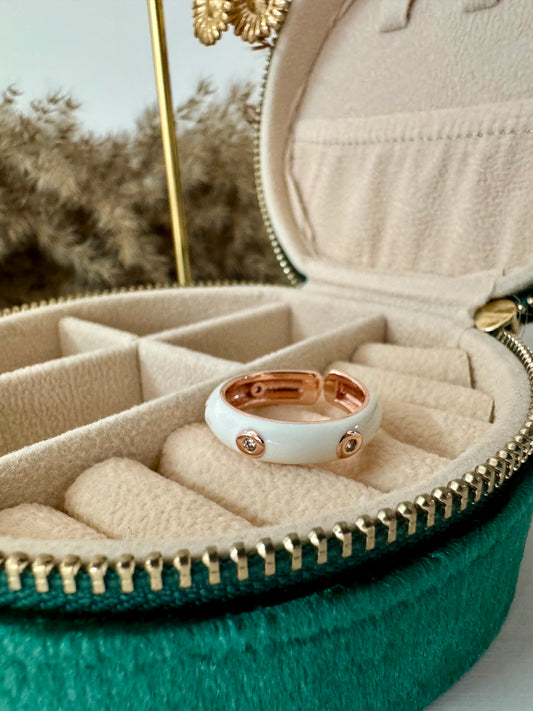 Simple-Stone Adjustable Ring