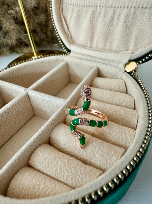 Emma Snake Adjustable Ring