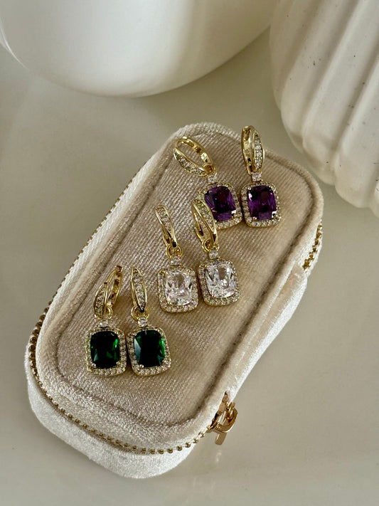 Avril Studded Huggies