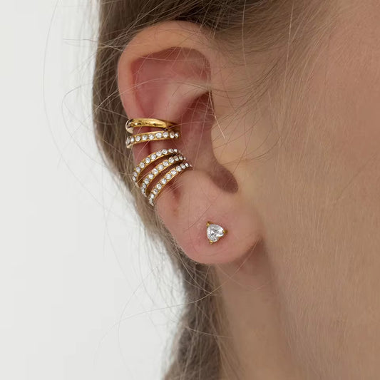 Triple Luxe Ear Cuff