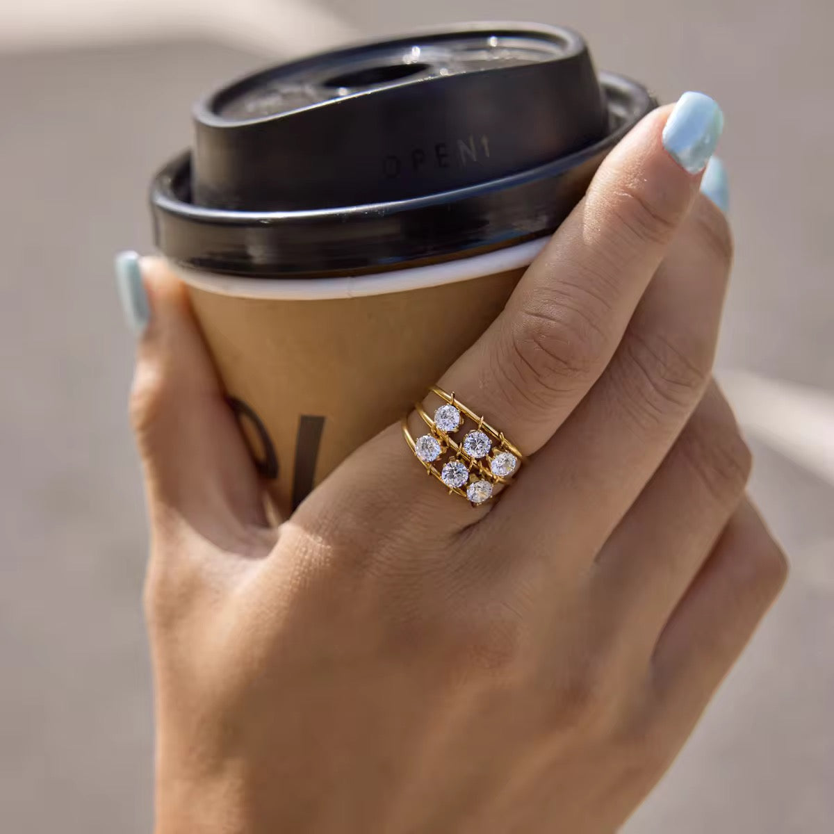 Avina Adjustable Ring