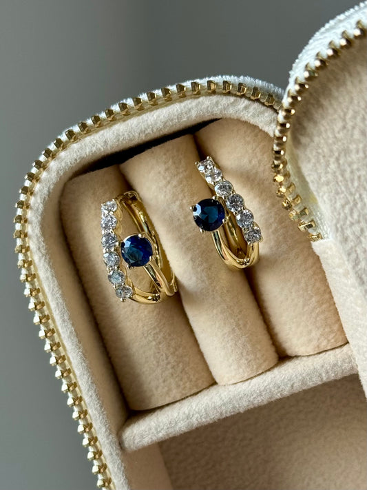 Airi Blue Stone Earrings