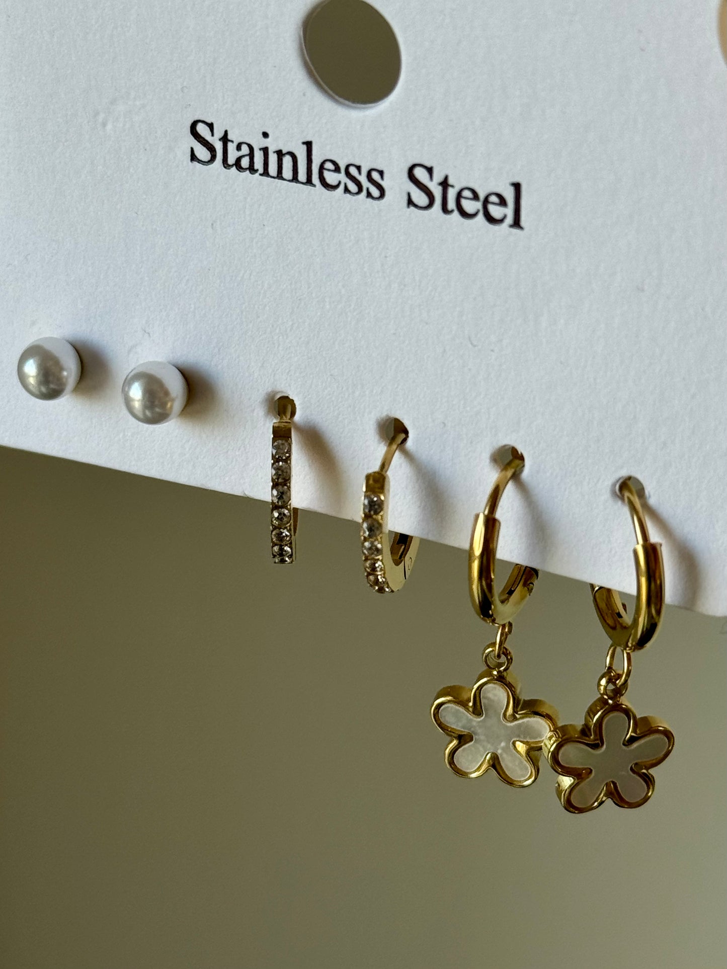 Sael Earrings(Set Of 3)