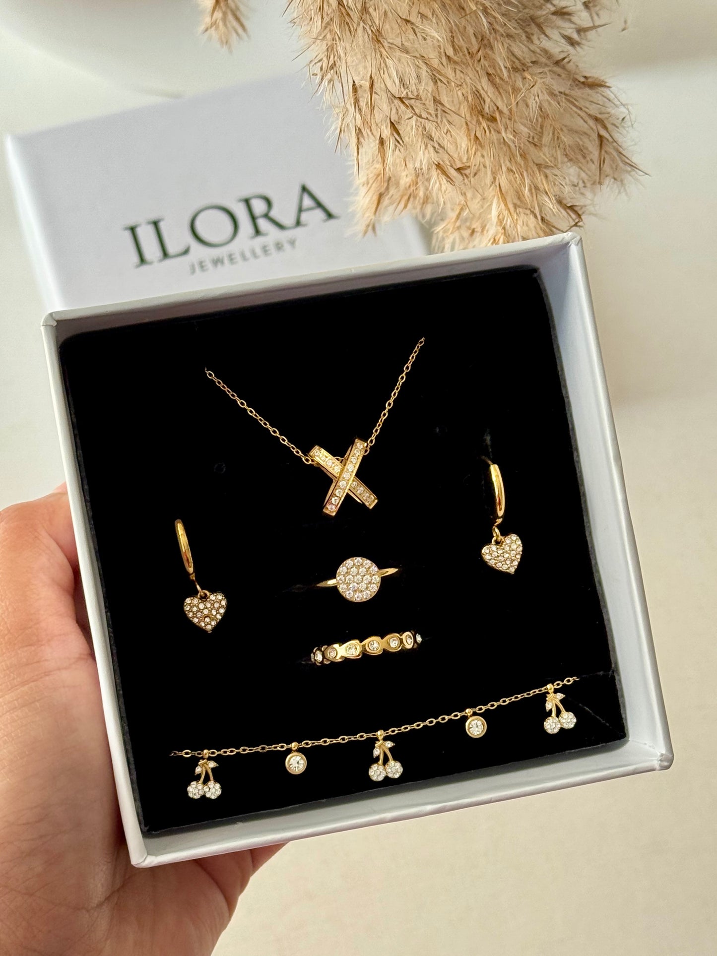 Alina Minimal Jewellery Set