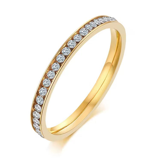 Stone Band Ring