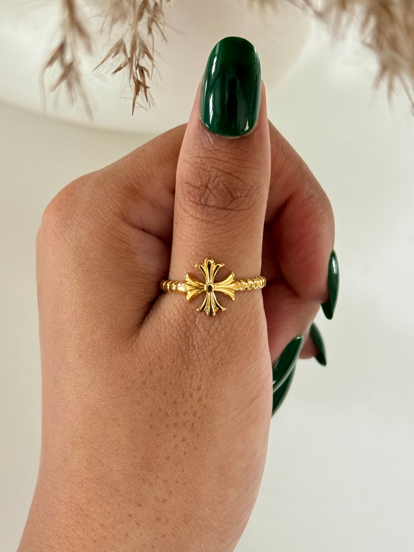 Flower Adjustable Ring