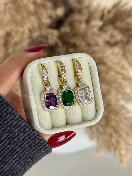 Avril Studded Huggies