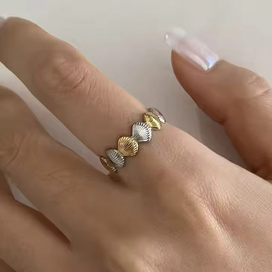 Shell Adjustable Ring