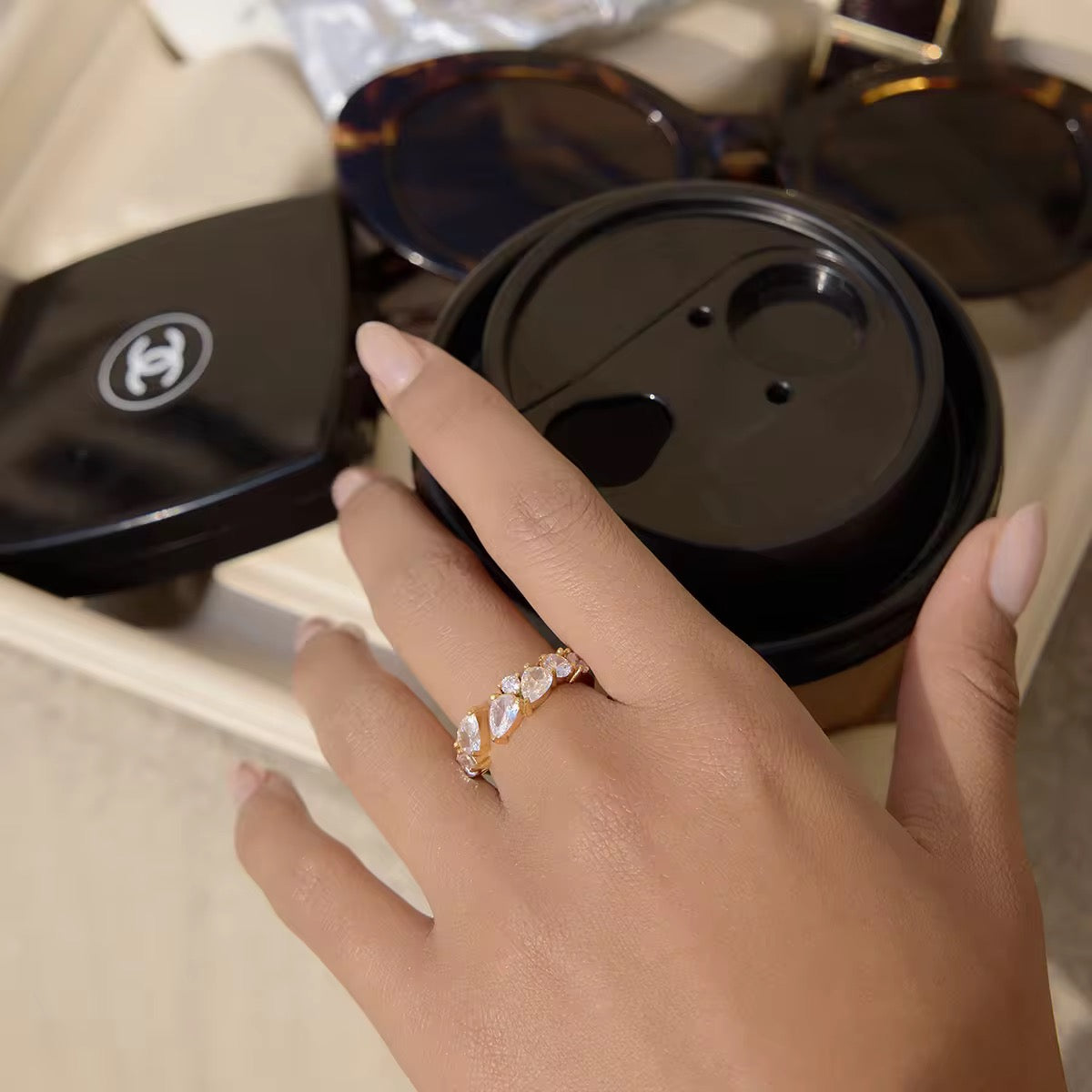 Lois Adjustable Ring