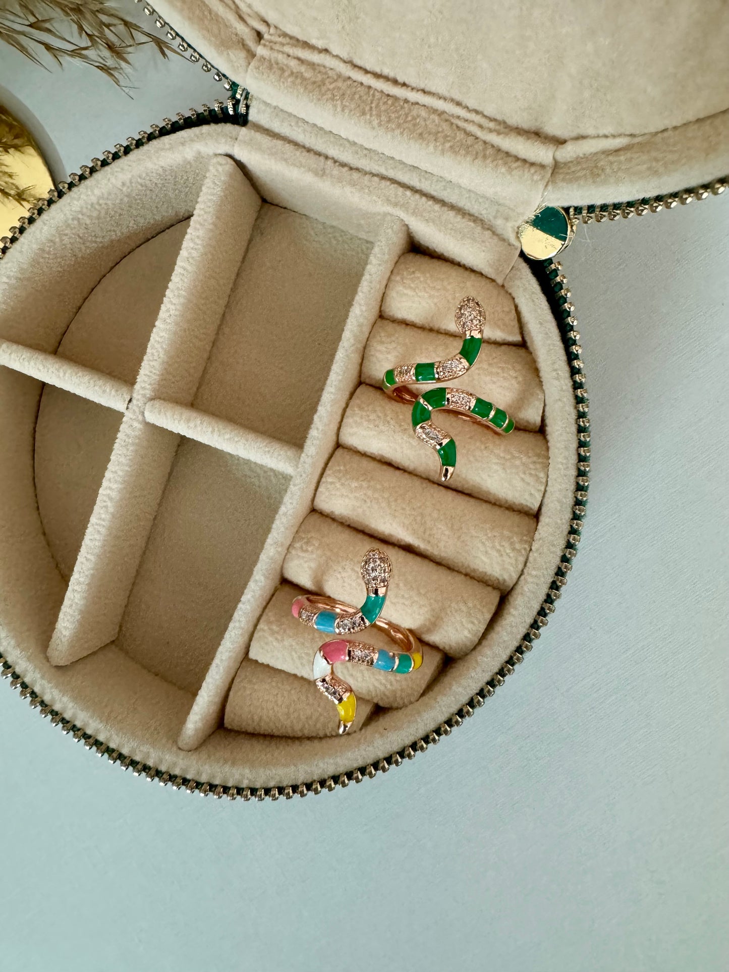 Emma Snake Adjustable Ring