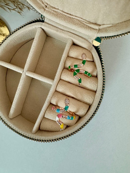 Emma Snake Adjustable Ring