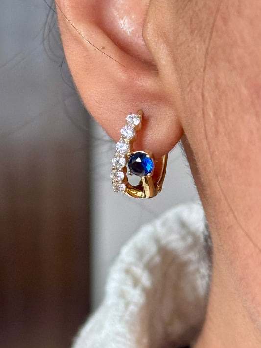 Airi Blue Stone Earrings