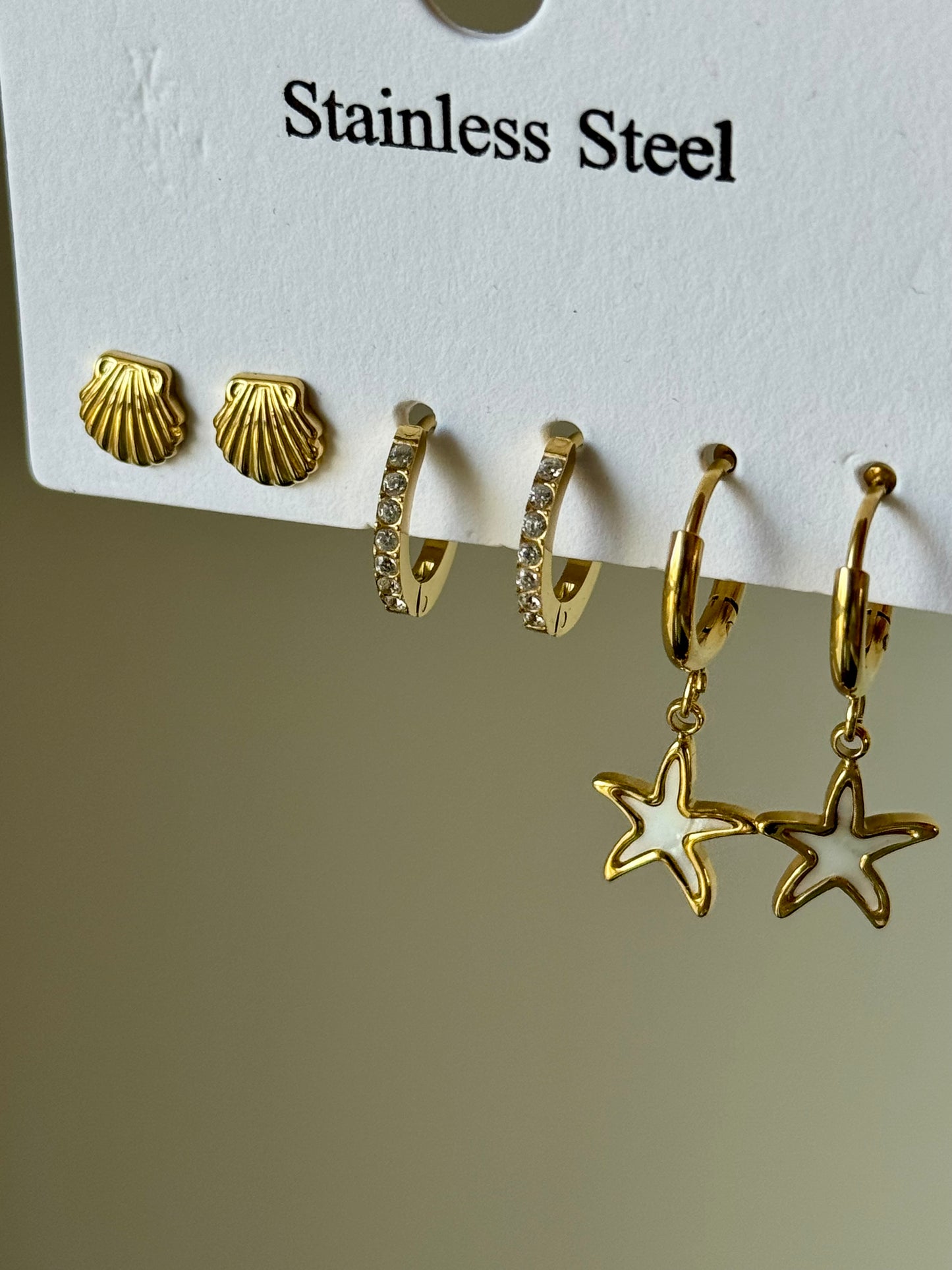 Vanié Earrings(Set Of 3)