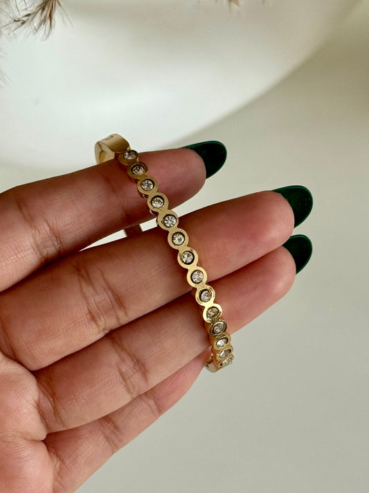 Cosima Small Beads Thin Wrist Kada