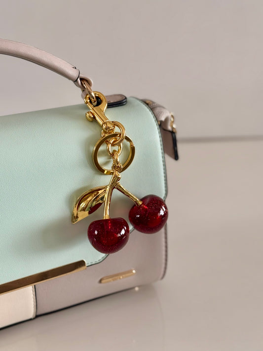 Cherry Bag Charm