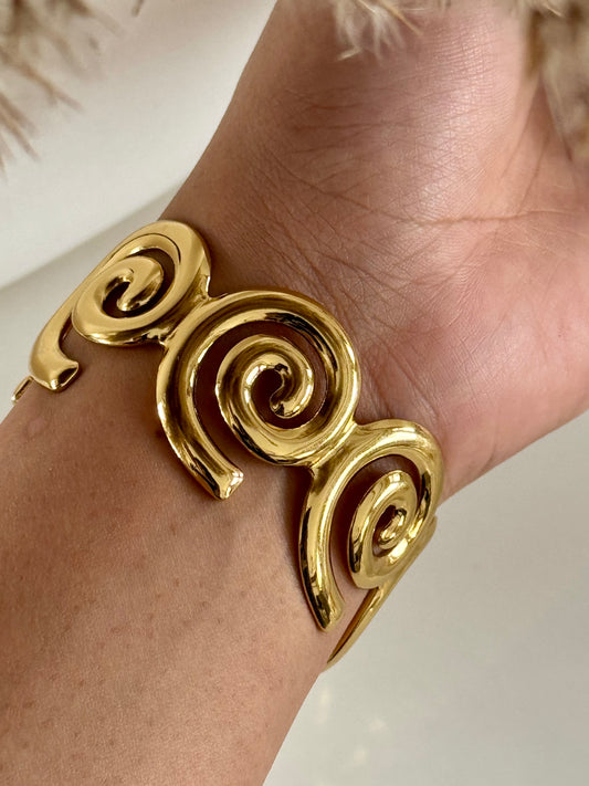 Spiral Adjustable Cuff