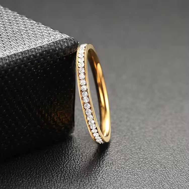 Stone Band Ring