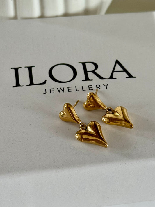 Alina Heart Earrings