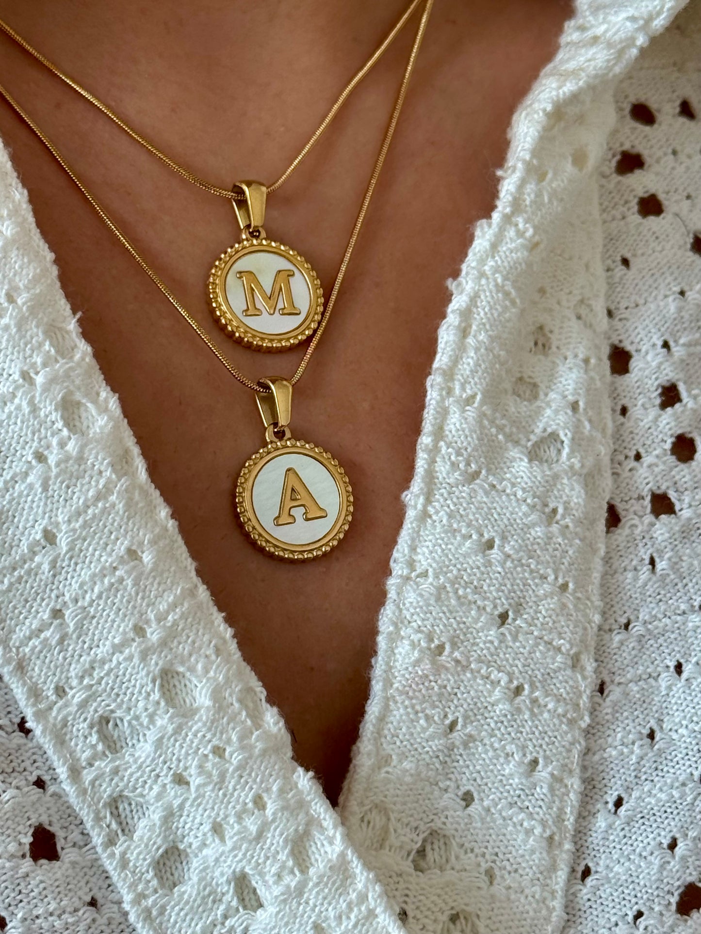 Jane Alphabet Neckpiece