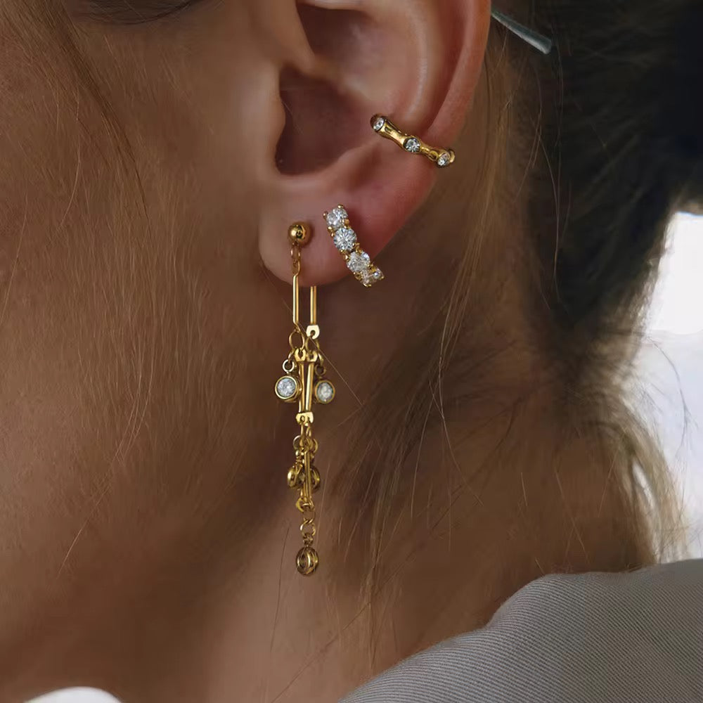 Starlit Arc Earrings