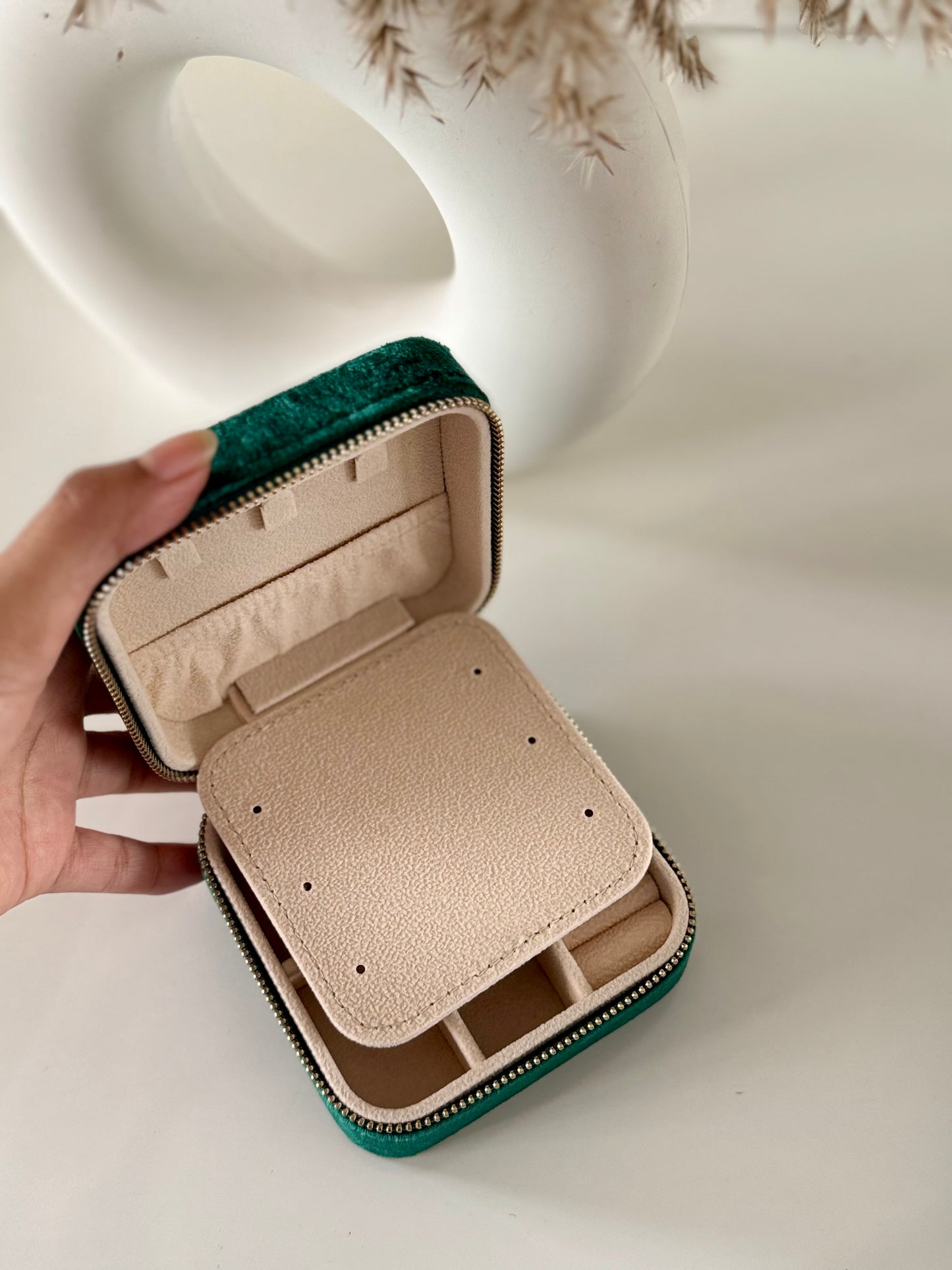 Velvet Jewellery Box