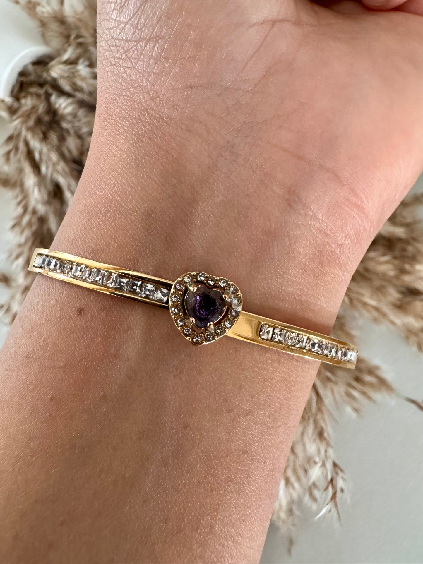 Purple Heart Standard Size Kada