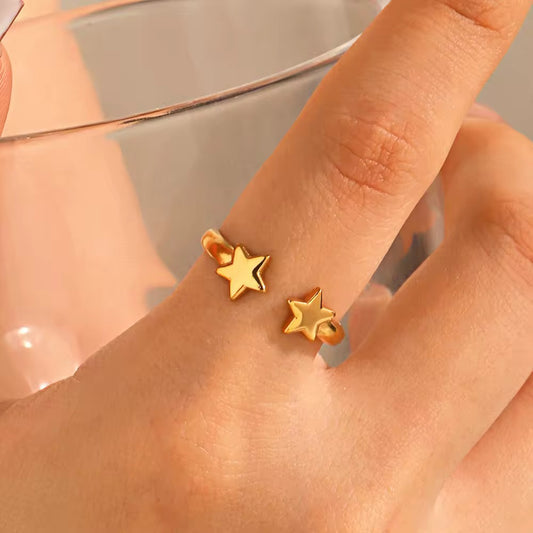 Star Adjustable Ring