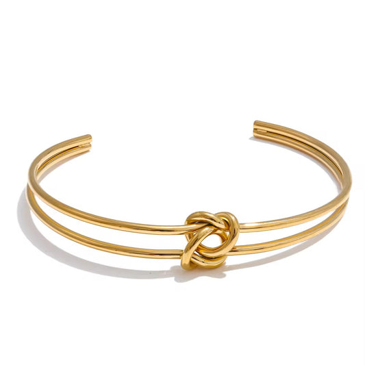 Knot Statement Adjustable Cuff
