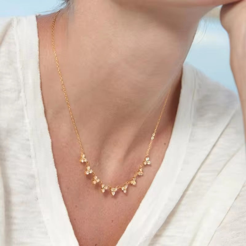 Damaris Floral Neckpiece