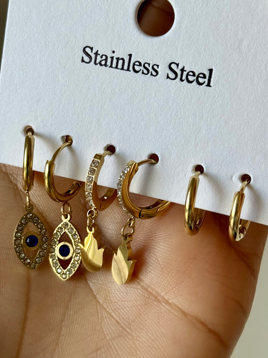 Luméa Earrings (Set Of 3)