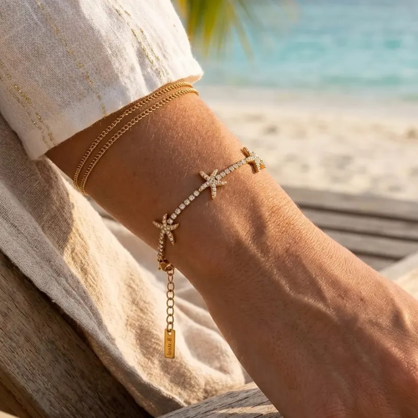 Shell Studded Bracelet