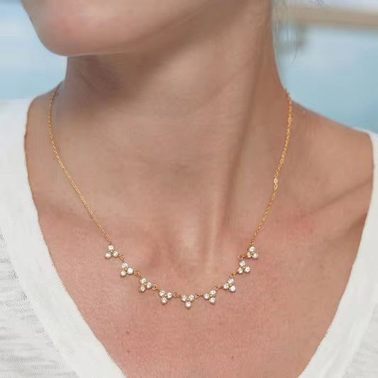 Damaris Floral Neckpiece