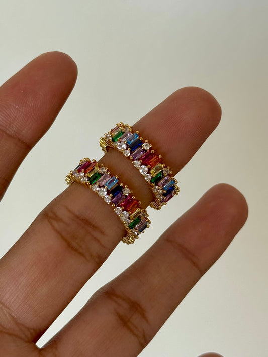 Chromia Mulicolor Adjustable Ring