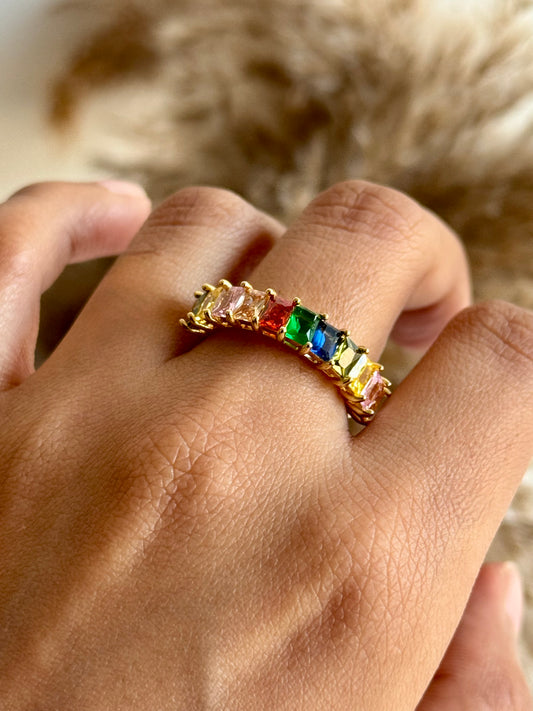 Alenaa Multicolor Adjustable Ring