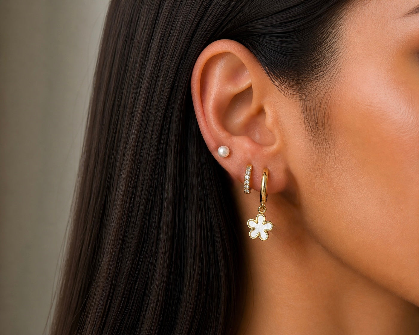 Sael Earrings(Set Of 3)
