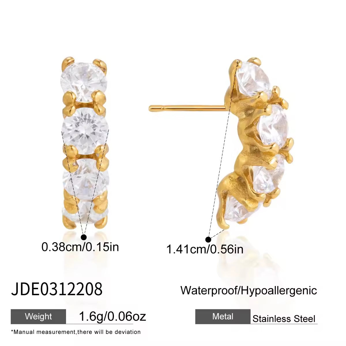 Starlit Arc Earrings